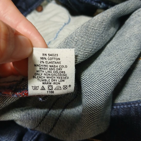 GAP Women's Bootcut Jeans Dark‎ Wash Stretch Denim Size 8 - Picture 5 of 8